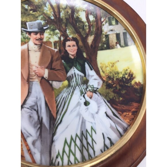 Home To Tara by Howard Rogers Vintage Collectible Plate - Picture 3 of 5